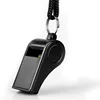High Quality Black Whistle Referee Game Halter Whistle Outdoor Travel Hiking Whistle Suitable for Basketball Volleyball Games 6