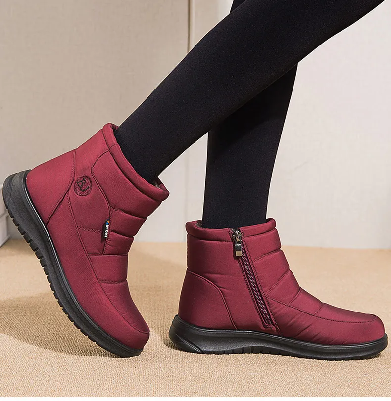 warm waterproof winter boots womens