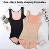 Winter Thickened Fleece-Lined 3-Layer Warm Bodysuit Postpartum Belly Cincher Waist Shaping Underwear for Men and Women
