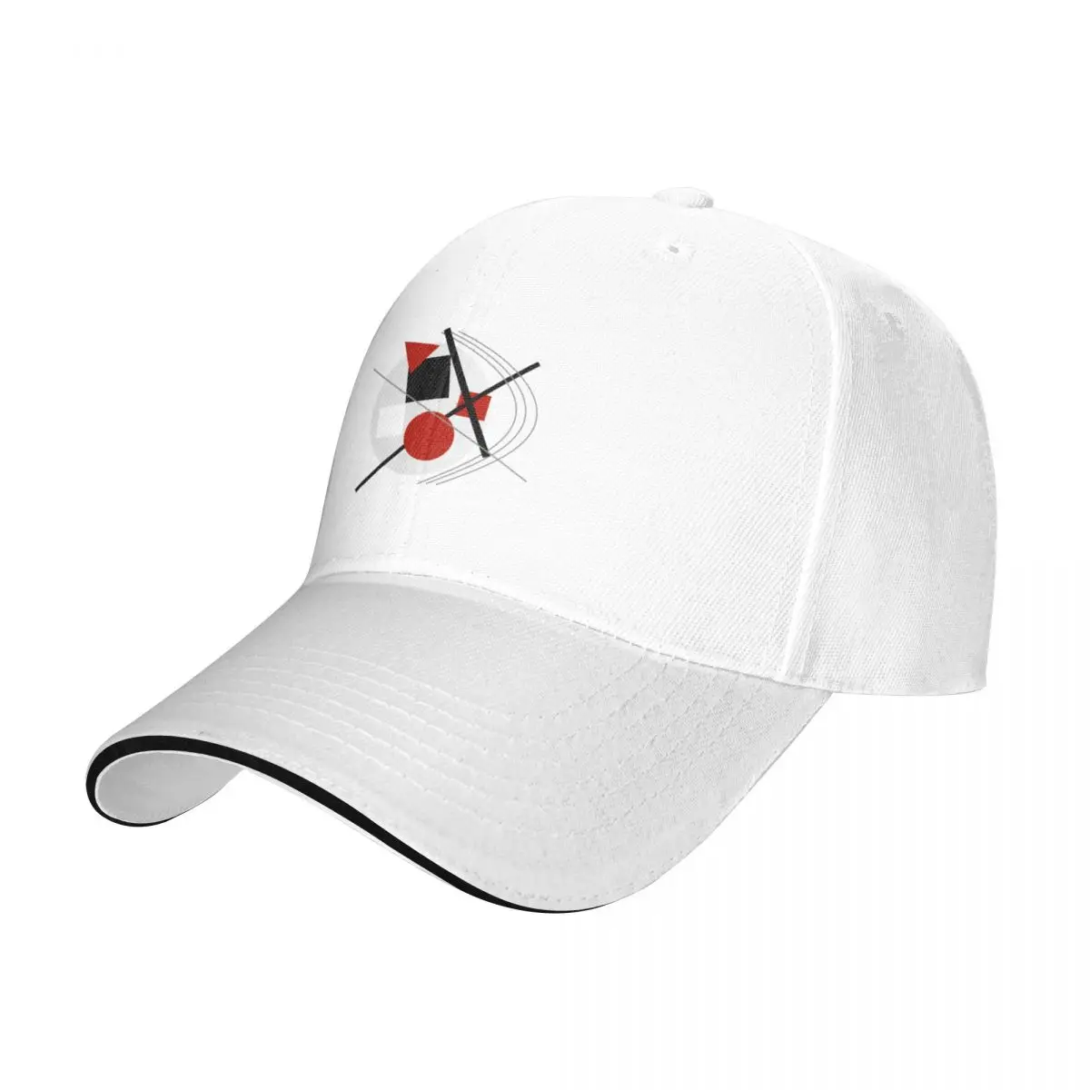 

Suprematism Composition Abstract Artwork Malevich Modern Art Baseball Cap derby hat Icon Thermal Visor Men Hats Women's