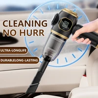 Feriales Akku Handstaubsauger 9000PA – Kabelloser Mini Staubsauger mit USB-Schnittstelle – Tragbarer Tischstaubsauger für Sofa, Home Office & Auto 1