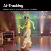 Insta360 Link - 4K Webcam With 1/2&quot；AI Tracking，Sensor, HDR，Gesture Control, Specialized Modes，Noise-Canceling Microphones 5