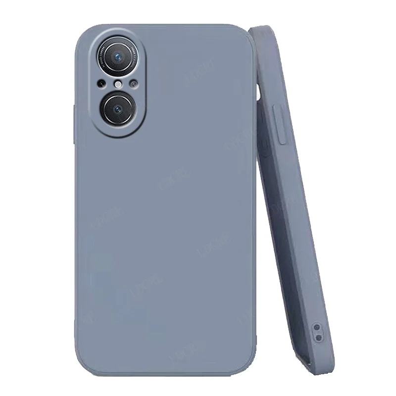 GOKEN Vetro Sfumato Cover per Huawei Nova 9 / Honor 50, Cover con Schienale in Vetro temperato + Cornice Paraurti in Silicone Morbido, AntiGraffio Custodia Protettiva Case (3
