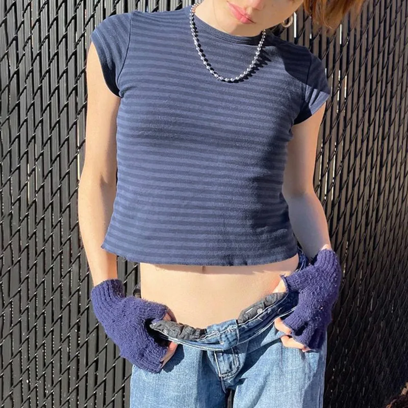 2023 Vintage 2000s Clothes Minus Two Y2k Corset Crop Top Cyber Baby Tee  Gothic Aesthetic Grunge Fairy Core 90s Ropa Summer - AliExpress