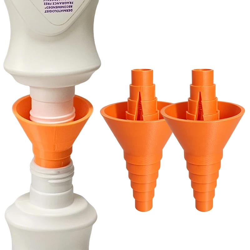 Portable Refillable Bottle Funnel & Liquid Transfer Kit for Fragrance, Oils, Lotions, and Shampoos