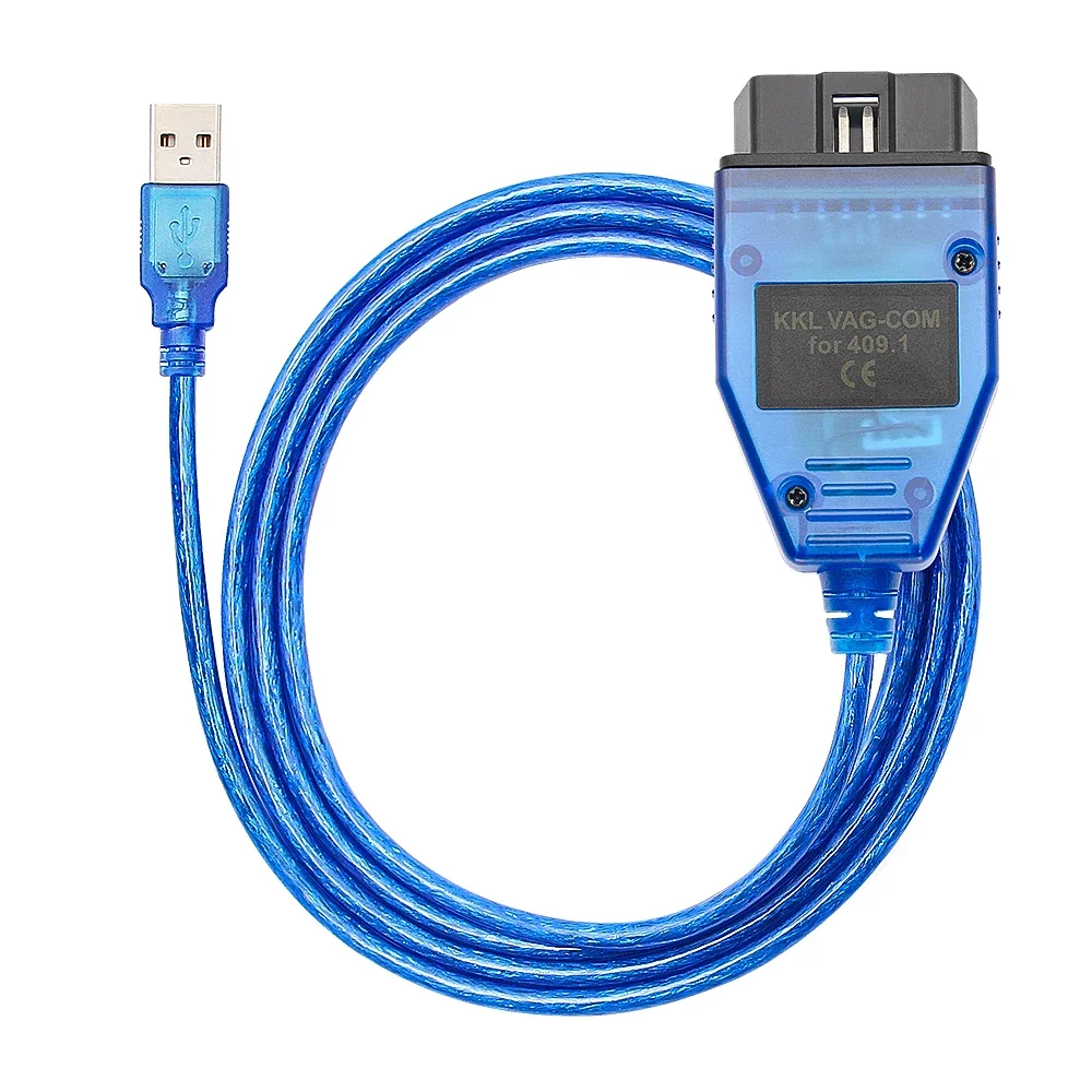 VAG COM KKL 409,1 OBD Автомобильный Диагностический кабель с чипом FTDI FT232RL-для VW, Audi, Skoda, для Seat VAG-COM, сканер, инструмент