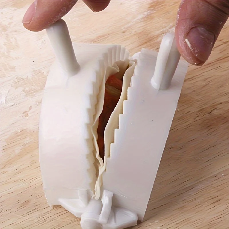 Effortless Dumpling Maker Set - 3-Piece Easy-Press Kitchen Tool for Perfect Dumplings