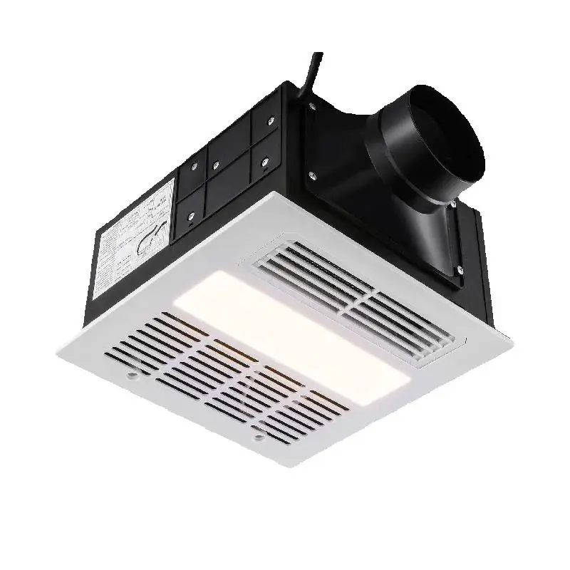 Bathroom Exhaust Fan 80/110CFM Ventilation 1.5sones Low Noise Operation Energy-Saving Bathroom Ceiling