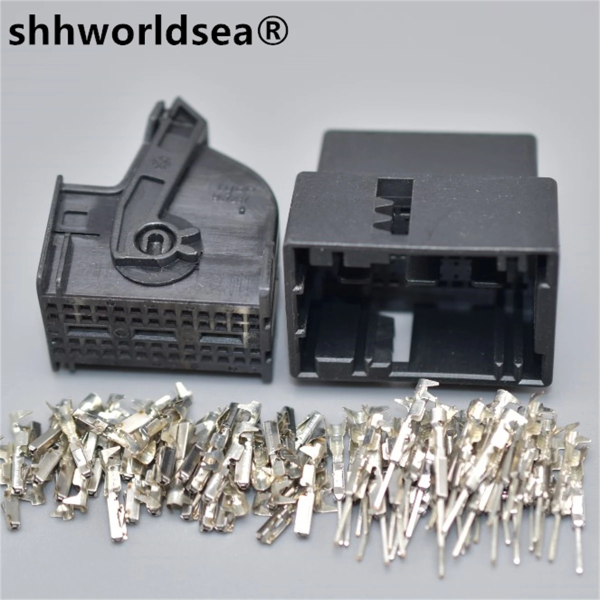 

shhworldsea 52 Pin Way Auto Electrical Cable Socket Plug Car Female Wiring Harness Unsealed Connector With Terminals 967287-1