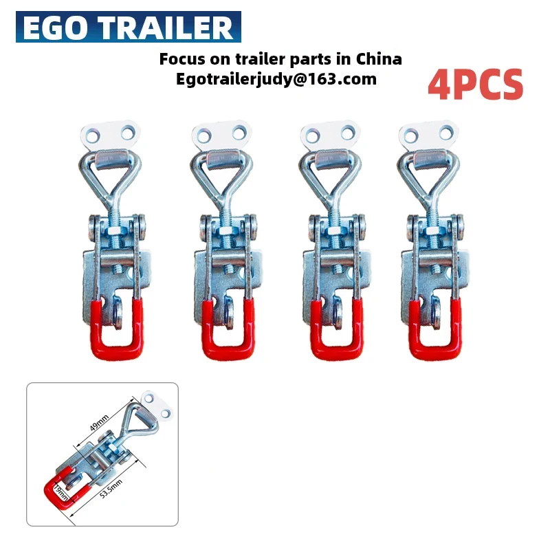 Ego trailer 4Pc Over Centre Latches Small Trailer Toggle Overcentre Latch Fastener