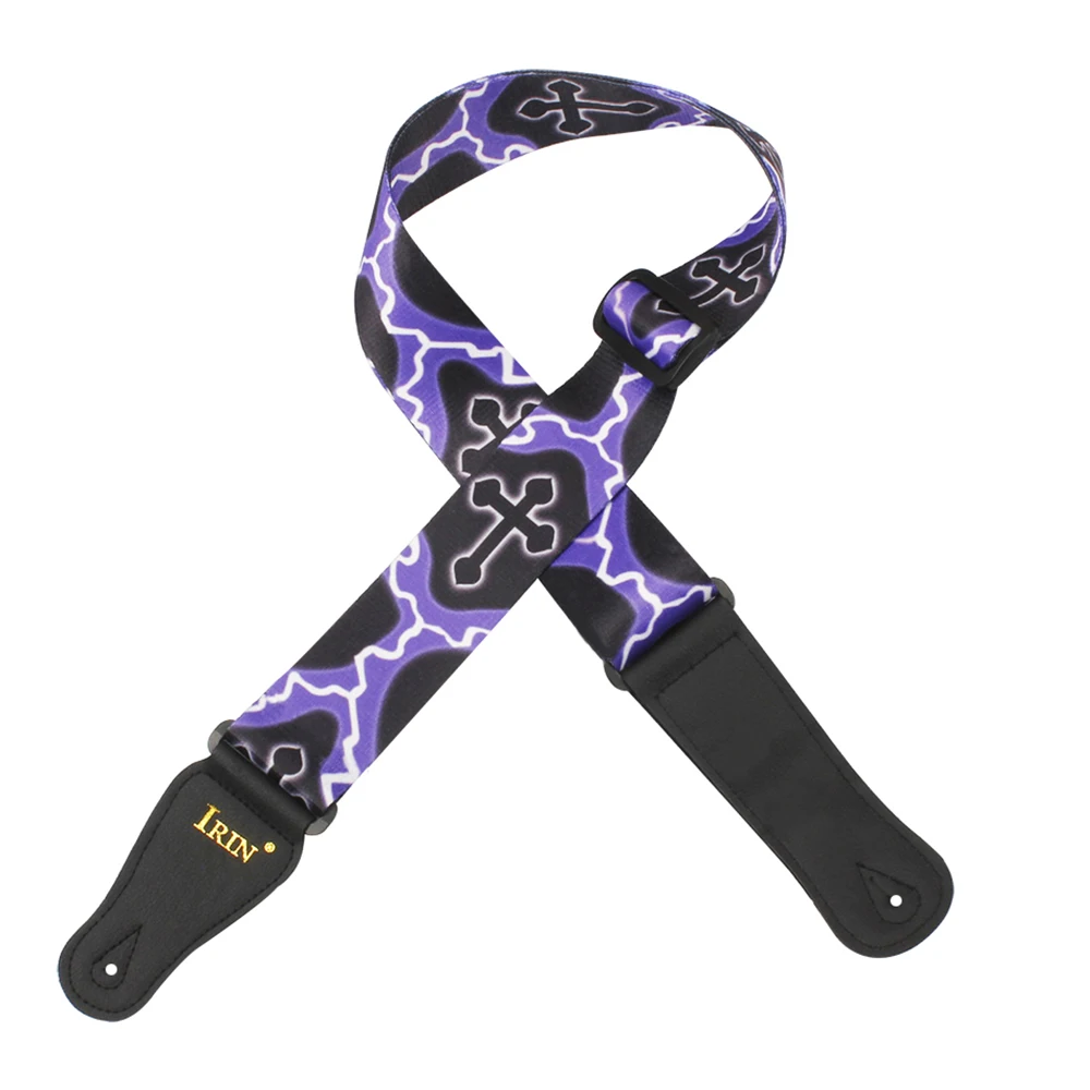 Adjustable Multi-Color Pure Cotton Guitar Strap