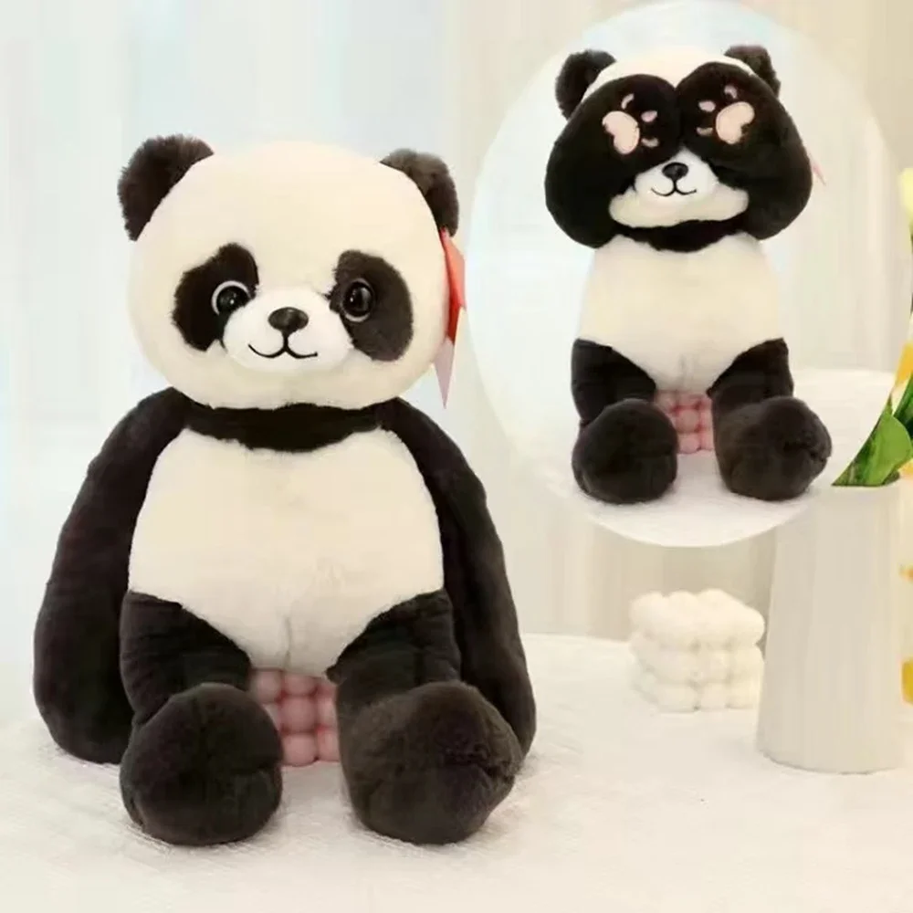 thumbnail image 1 of Peluche de 35 cm, bonito y divertido gato, rana, dinosaurio, Shiba Inu, conejo, mono, pato, para niños, amigos, muñeco de decoración con almohada, 1 of 5