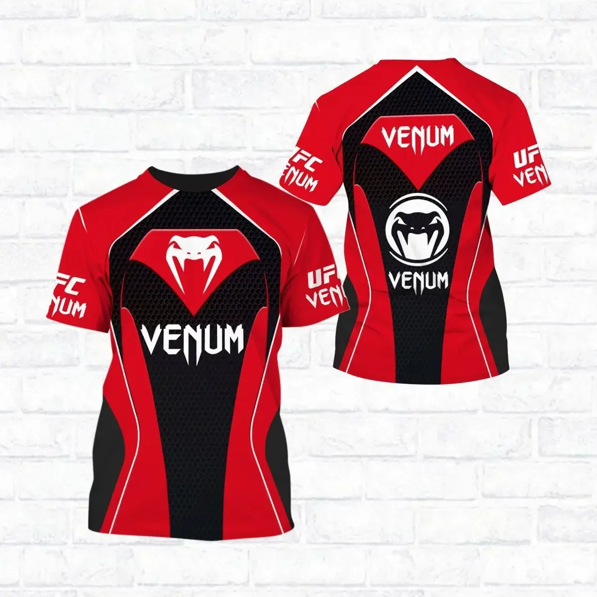 

Source Factory Men's Sports 3D Printing T-shirt Short Sleeve Men's Shirt Sports T-shirt Shirt