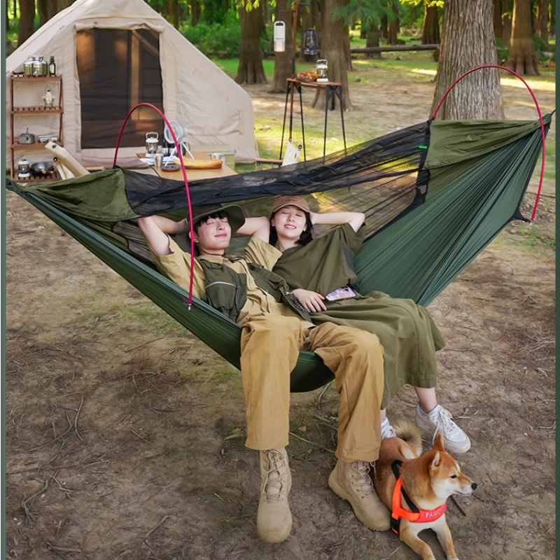 

Hammock, outdoor swing, anti-rollover, anti-mosquito dormitory, student hanging chair