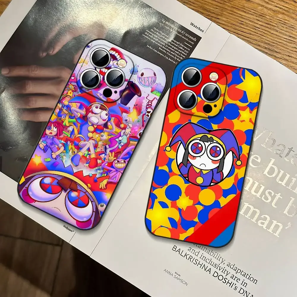 Anime The A-Amazing Digital Circus Phone Case - Stylish Protective Cover with Edge-to-Edge Design