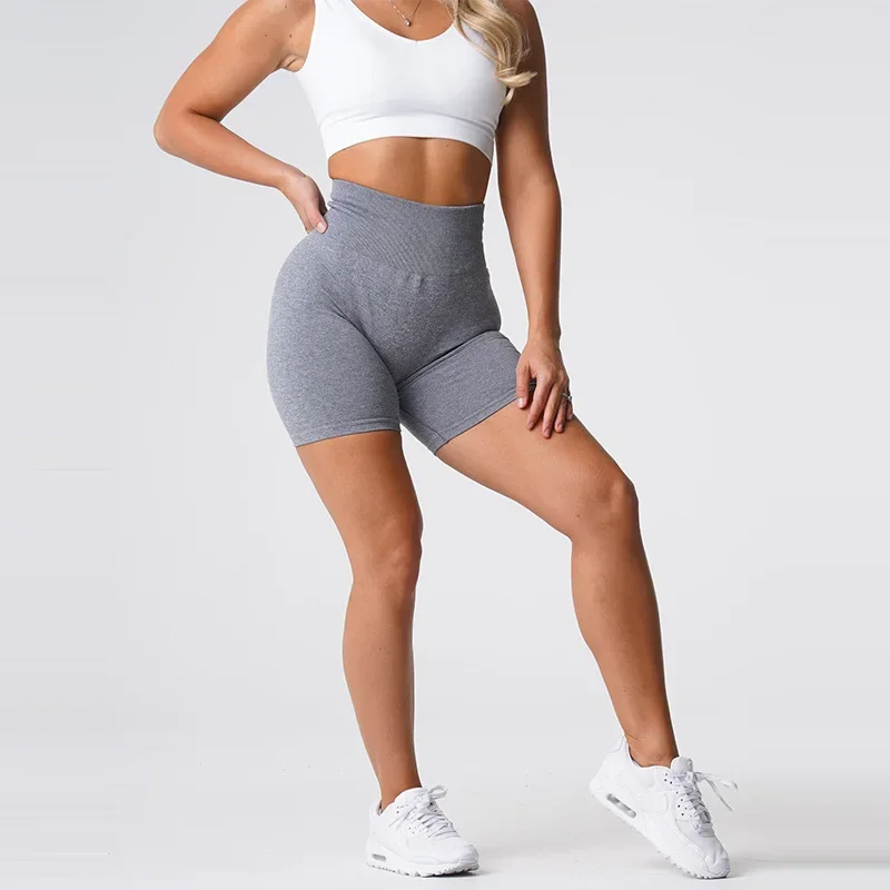 NVGTN SCRUCNH Best Seller Camouflage Yoga Shorts European and American Cross-Border Shorts Three-Quarter Length Yoga Pant