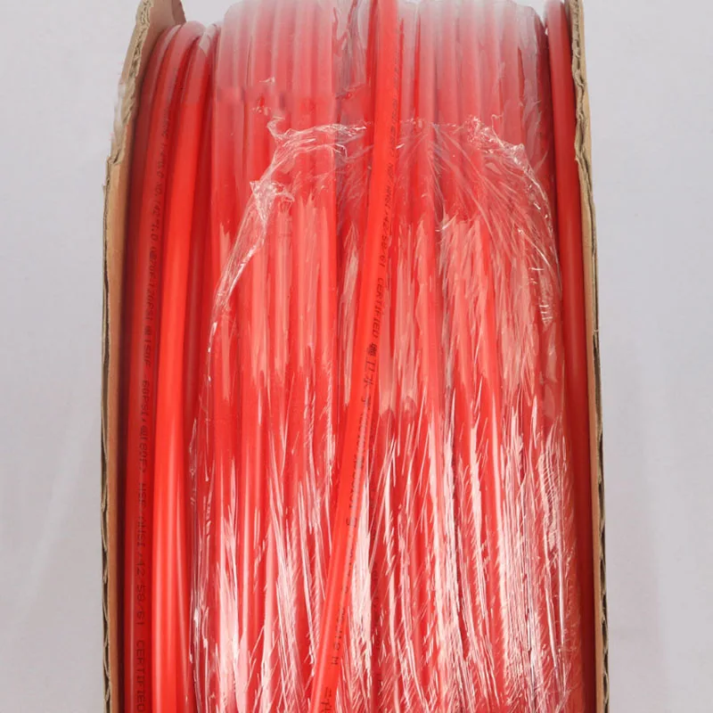 Red Blue Black Transparent RO Water 1/4"OD 6.5mm PE Hose Tubing Flexible Pipe Tube For Reverse Osmosis Aquarium Filter System 1M