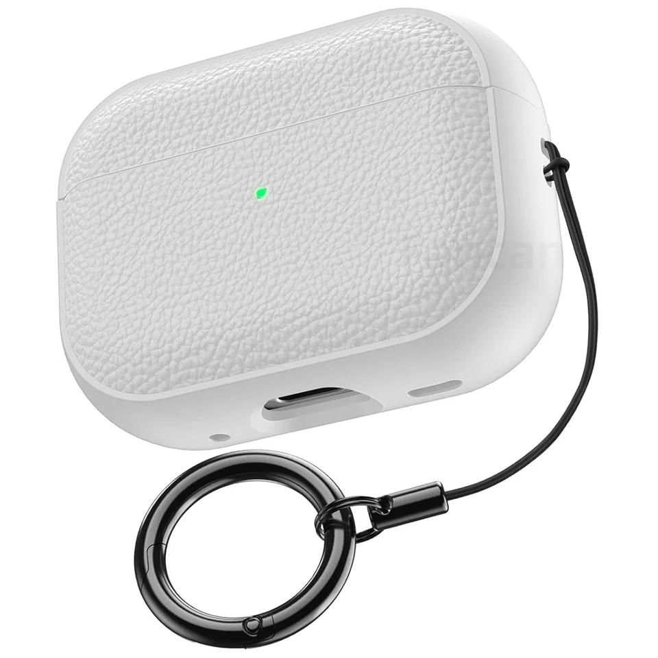 Luxury Leather Pattern AirPods Pro Case 2024