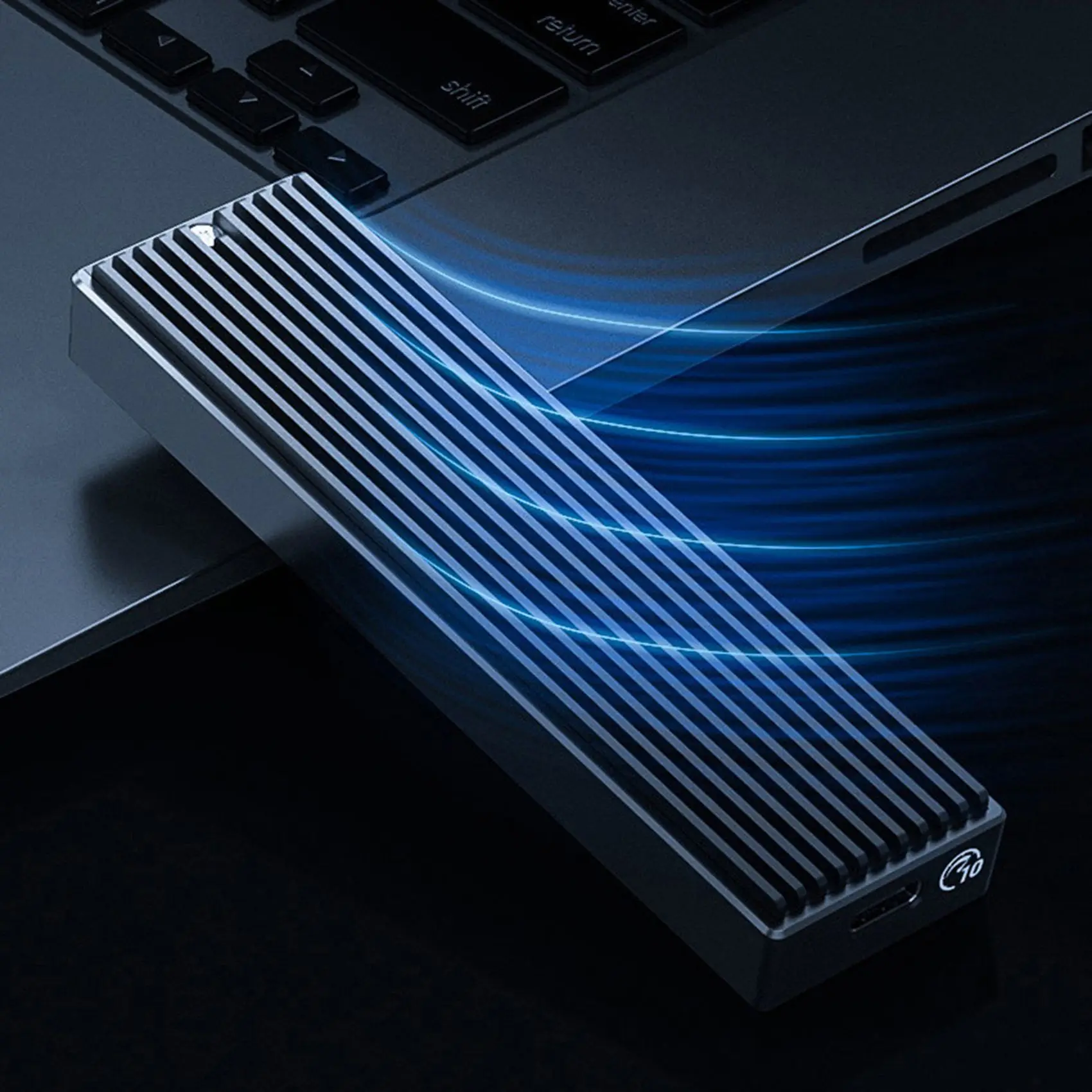 ORICO HDD Ŭ ڽ M2PV-C3,  2230, 2242, 2260/2280, CŸ M.2 NVME, ָ Ʈ ̺ ̽, USB3.1, 10Gbps