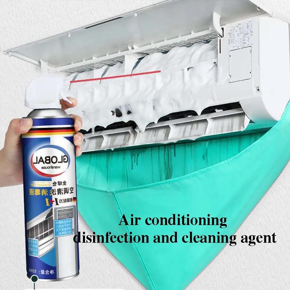 New Air Conditioning Cleaning Cover Air Conditioning Water Cover Full Set Bag Cleaning Tools with Water Pipe Dust Protection