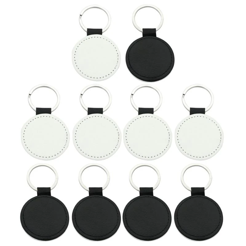 Customizable Rectangular Metal Keychain Blanks