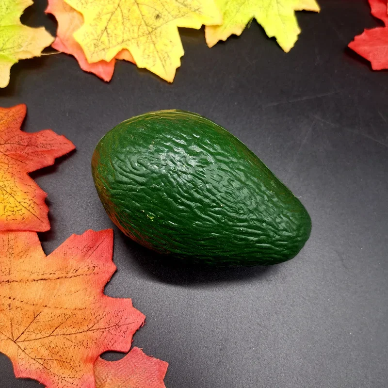 Artificial Fruits and Vegetables 5.7x9.5cm Artificial Avocado Model Plastic Fake Fruits Food Photography Props Festive & Party Supplies