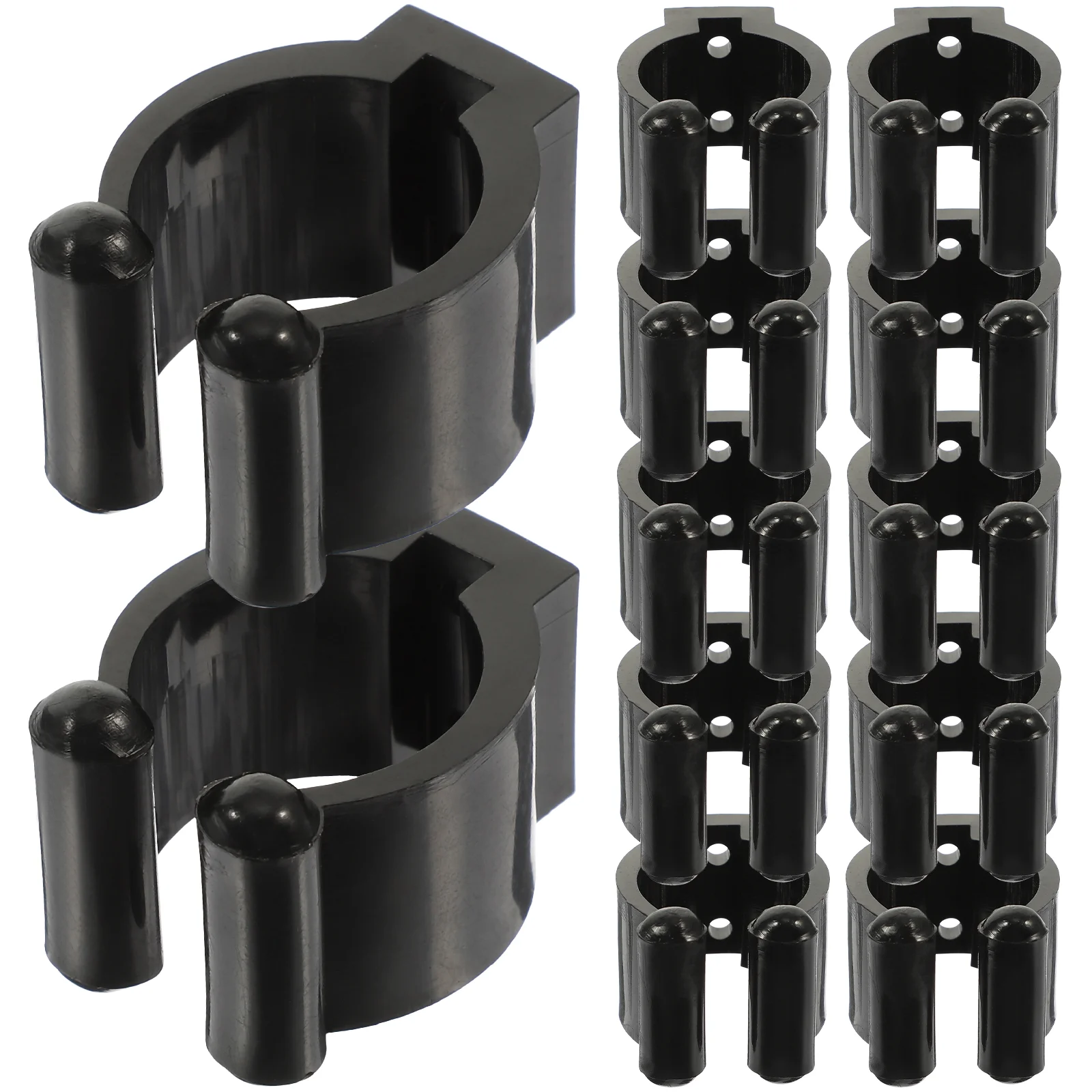 

Cue Holder Fishing Rod Pool Cue Clip Storage Shelves Snooker Locating Plastic Pole Rack New