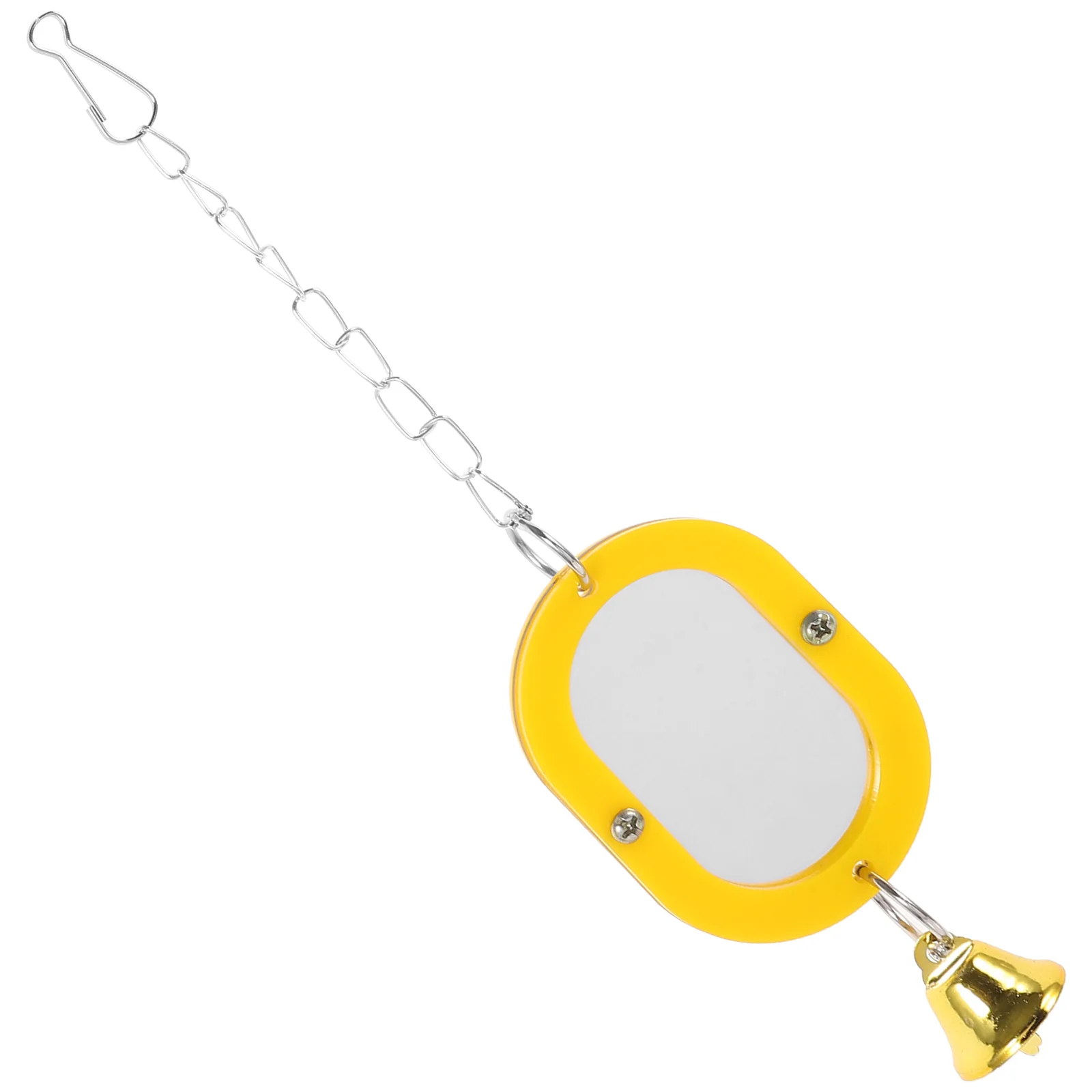 

Parrot Toy Cockatiel Bird Accessory Parakeet Supplies Cage Hanging Plaything Acrylic Toys for Large Birds