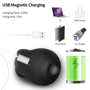 Women Rose Sex Toy, Powerful Clitoral Sucking Black Rose Vibrator, Licking Tongue Double Sided Rose Shape Vibrator For Couples 4