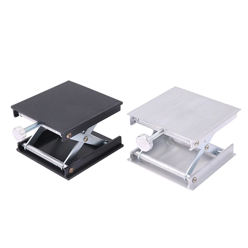 Plastic + Aluminum Router Lift Table Woodworking Engraving Spirit Level Lifting Stand Construction Level Woodworking Tools woodworking lift table