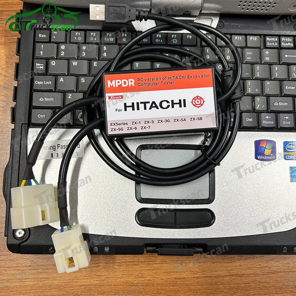 デオキシス V2024 New Dr.ZX Hitachi Excavator Heavy Duty Diagnostic Tool