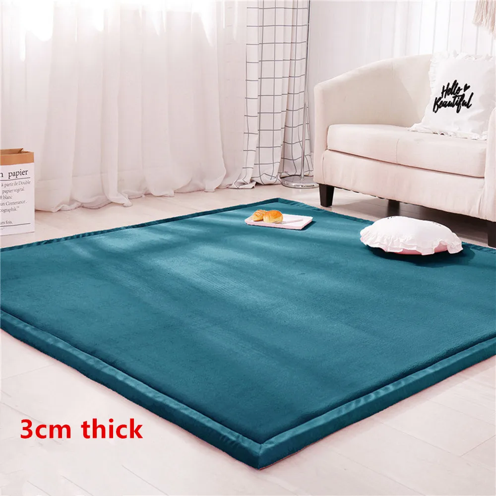 3cm Thickened Japanese Style Tatami Carpets Children Play Area Rugs Non-slip Kids Bedroom Crawling Floor Mat Baby Thick Tapetes 5