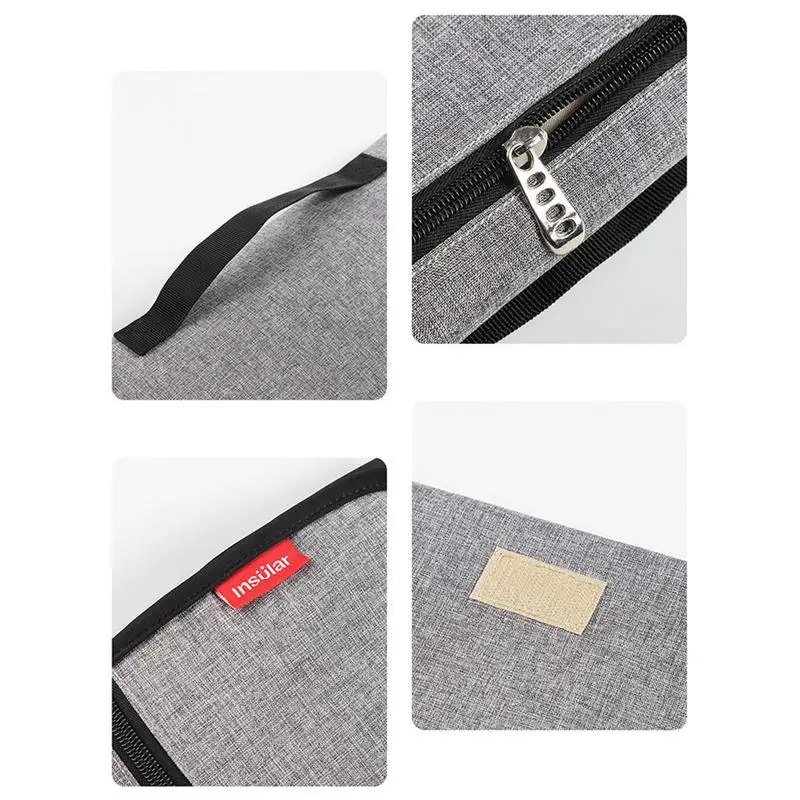 Portable Diaper Changing Mat Waterproof Folding Diaper Organizer Bag Lightweight Changing Mat For Parks Shopping Malls
