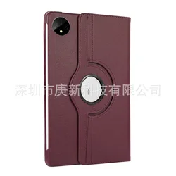 Premium 360 Rotating Leather Stand Protective Case for Matepad Pro 11 2022 (Purple)