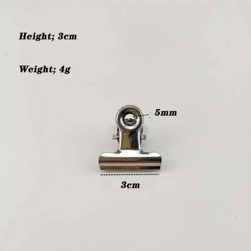 Binder Feder klammern Edelstahl multifunktion ale Metall klemme Büroklammern starker Binder Schul büro Home Briefpapier liefern