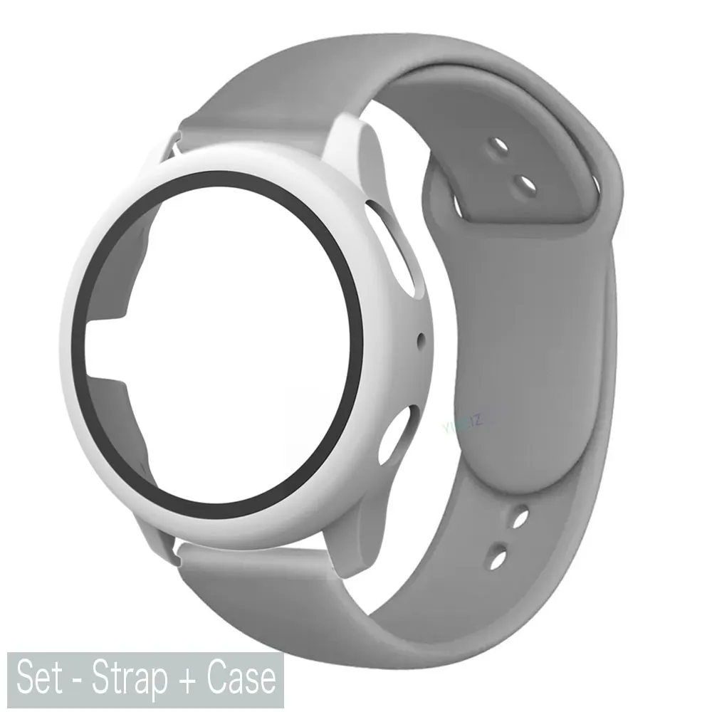 Protective Glass Film Case & Strap Set with Bracelet Accessories