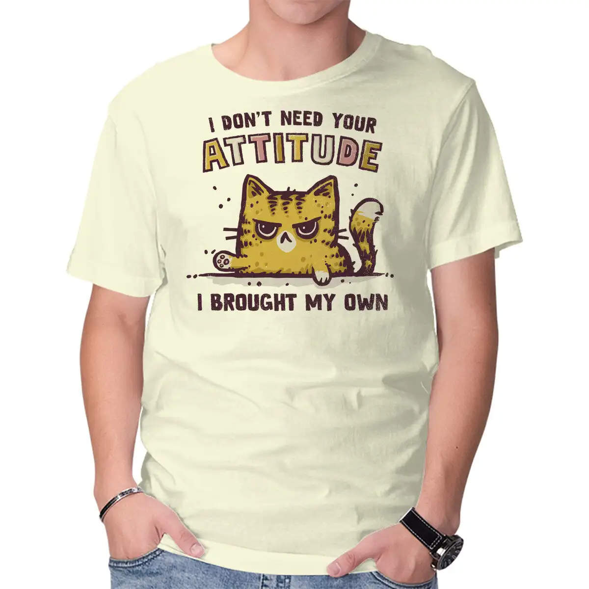 

Футболки с рисунком из аниме «I Not Need Your touch» для мужчин и женщин, футболки с короткими рукавами, винтажные высококачественные футболки из 100% хлопка