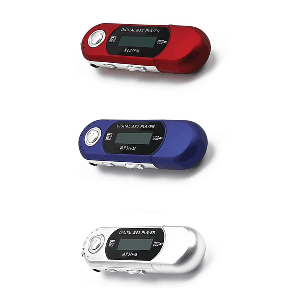 2 in 1 Mini MP3 Player Support LCD Music Player 32G TF Card USB 2 0 Small Flash Drive Lightweight LCD Music Player