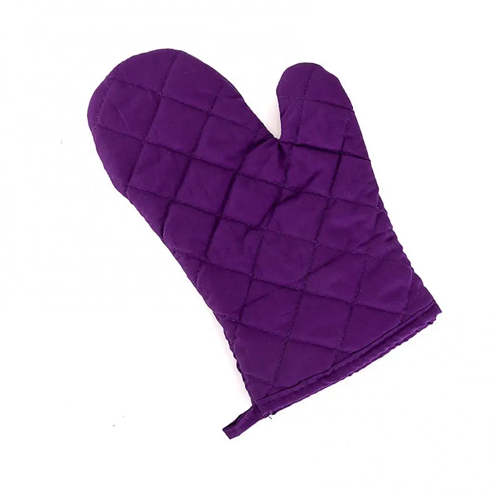 Cotton Oven Mitt Heat Proof Resistant Protector Kitchen Cooking Pot Holder Glove Microwave Oven Gloves Baking Kitchen Gadget
