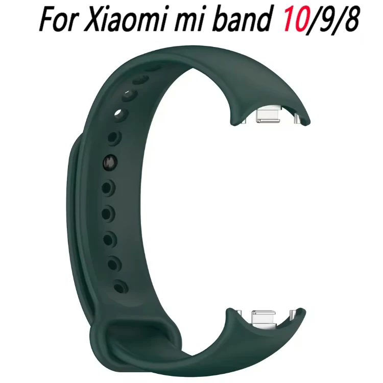 Waterproof Silicone Sport Watch Band Replacement Strap - Universal Fit for Smart Fitness Trackers