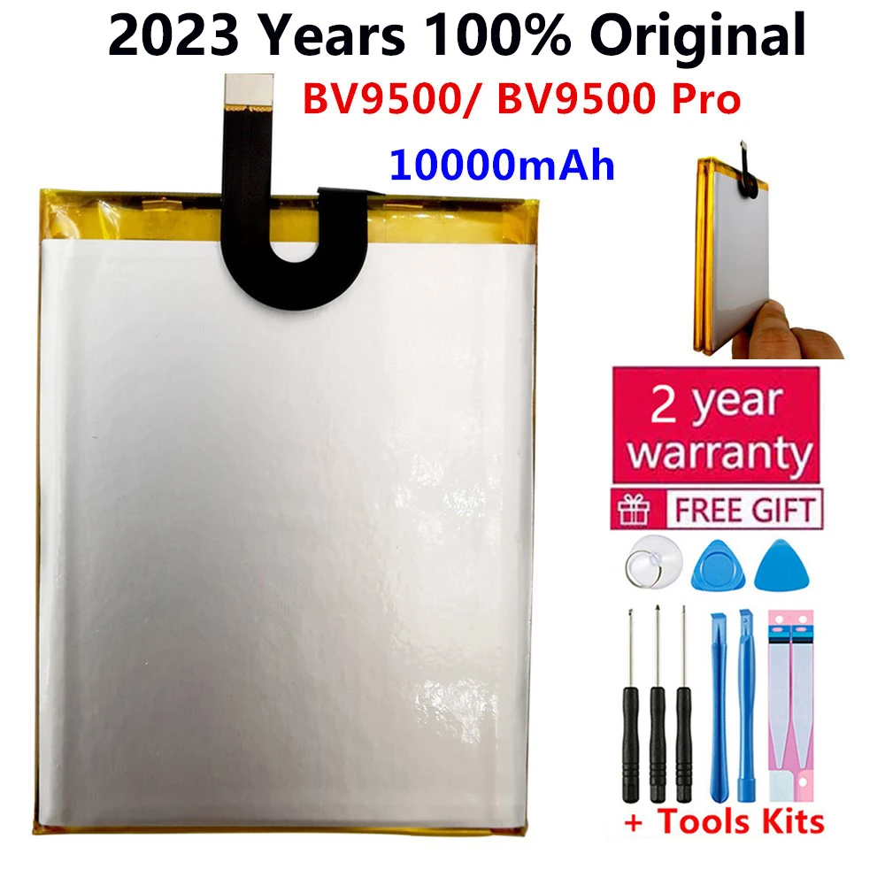 

100% Original NEW 10000mAh BV9500 Battery For Blackview BV9500/ BV9500 Pro Phone Latest Production Battery+Tools