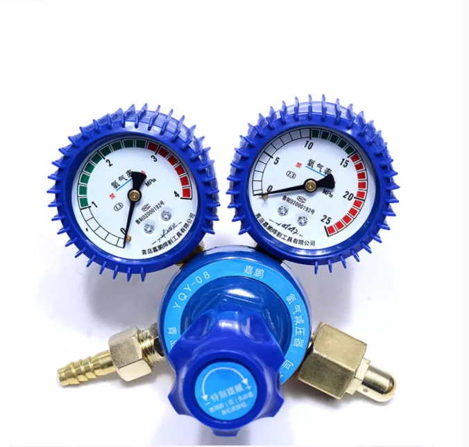 Oxygen/Acetylene/Propane/Nitrogen/Carbon Dioxide Regulator Gas Pressure Reducing Valve Welding Pressure Gauge Gas Torch Cutting