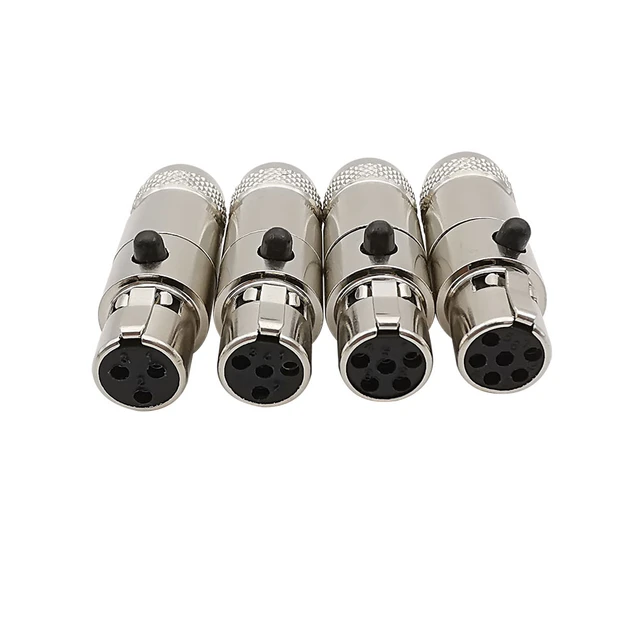 Connecteur Xlr 3 Broches Femelle Mâle Pour Microphone 6.5mm