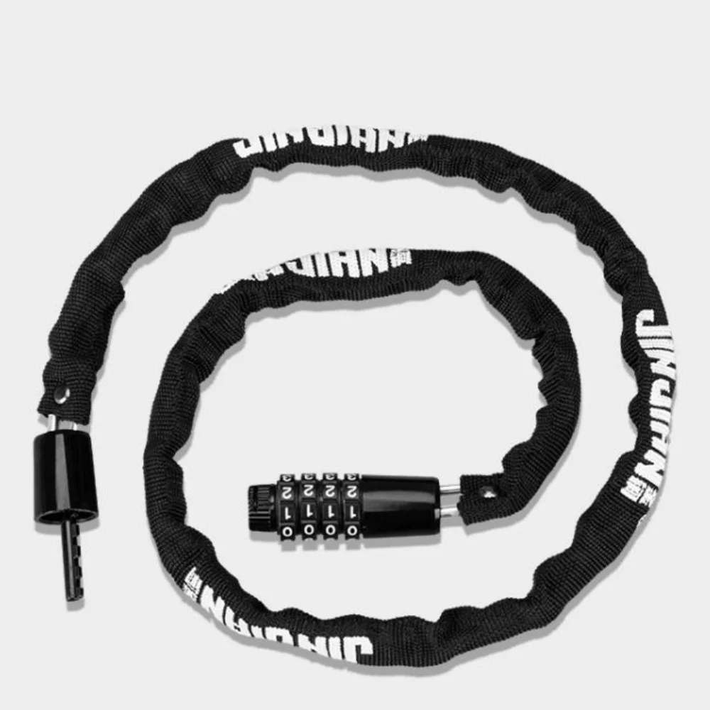 1000000 スポーツ＆アウトドア 自転車ロックチェーンロック、黒一般自転車馬蹄爪盗難防止ロック