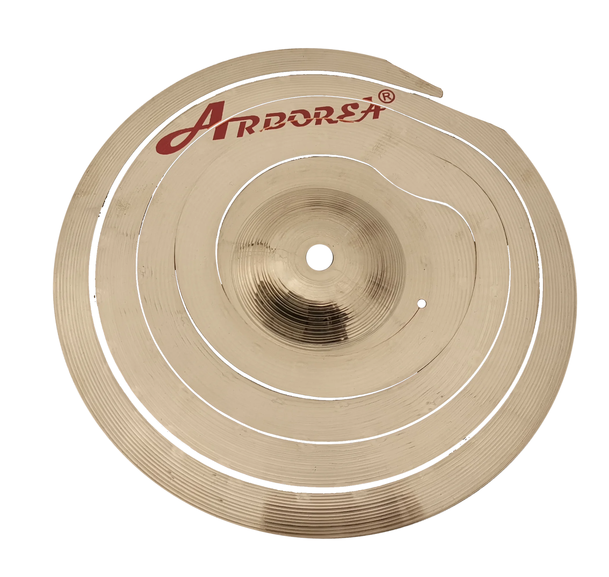 10 inch Stack Cymbal Effect Cymbal Spiral Arborea Percussion Instrument