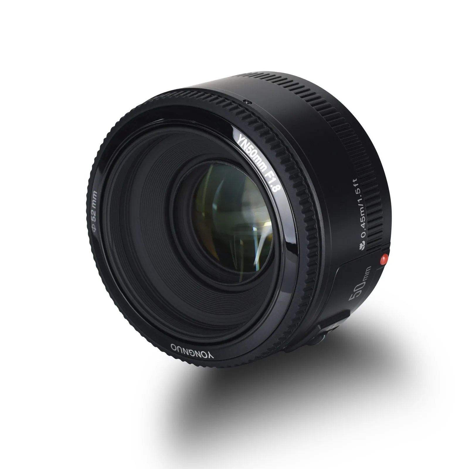 中古・美品 YONGNUO YN50mm F1.8 EF キャノンEF用 YONGNUO YN50mm F1.8 Large Aperture Auto Focus Small Camera Lens