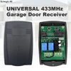 Universal 2CH 433MHz Garage Door Receiver 433.92Mhz Remote Control Switch Module DC 12-24V Relay For Gate Control 1