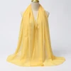 Foulard Hijab en mousseline de soie pour Femme, voile musulman ramadan ,hijab femme musulman,foulard musulmane pour femme, foulard mousseline en Jersey doux de haute qualité hijab islam voile femme musulman,70*180cm
