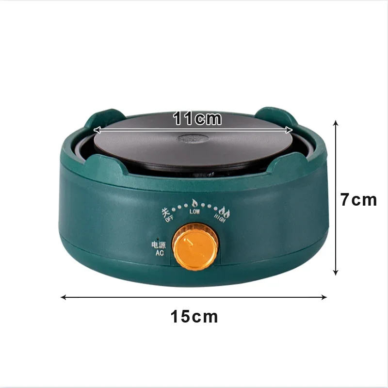 250/500W New Multipurpose Electric Stove Water Boiling Tea Stove Mini Electric Stove Tea Maker for Flat Cookware and Cups 2