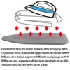 Ironing Board Cover Scorch Resistant, Cotton Cloth Ironing Cover with Padding Heat Reflective Heavy Duty Pad 140x50cm 4